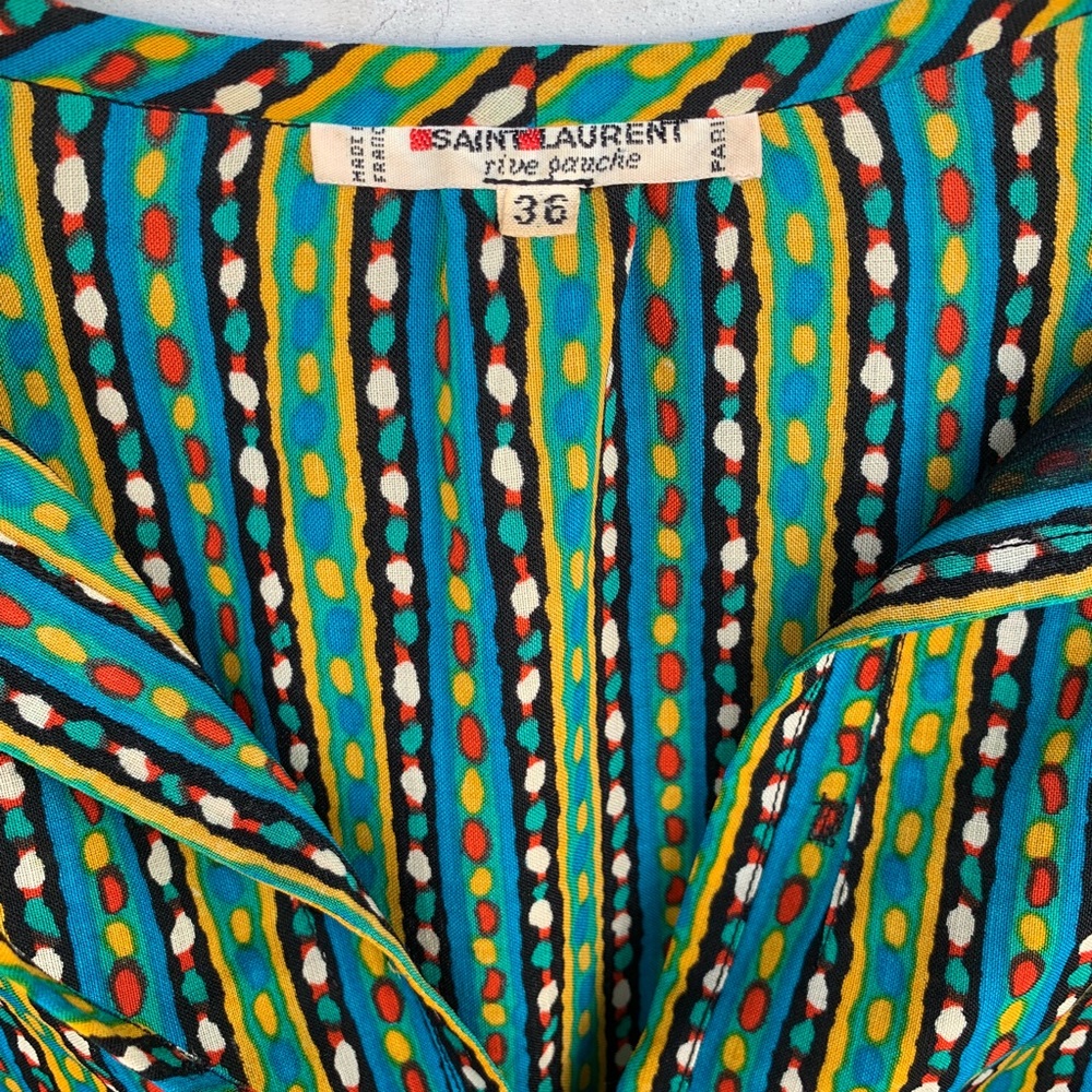 Very Rare Vintage Yves Saint Laurent Skirt Set